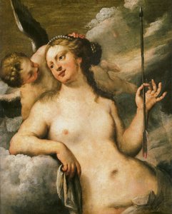 Venus Disarming Cupid by Marco Liberi